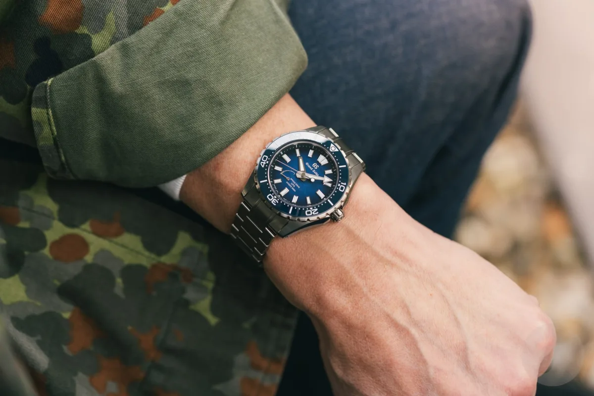 Grand Seiko Evolution 9 Spring Drive U.F.A. Ushio 300 Diver watch