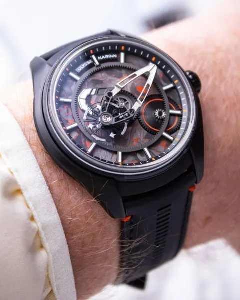 Ulysse Nardin Freak X Gumball 3000 strap design
