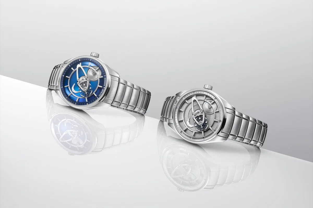 View of the new UN-232 movement in Ulysse Nardin Freak (X)