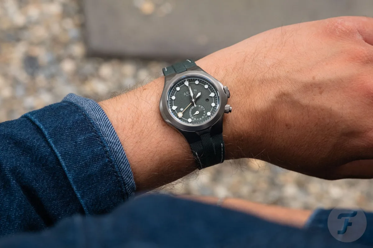 Nylon strap of Arken Alterum Sage Grey
