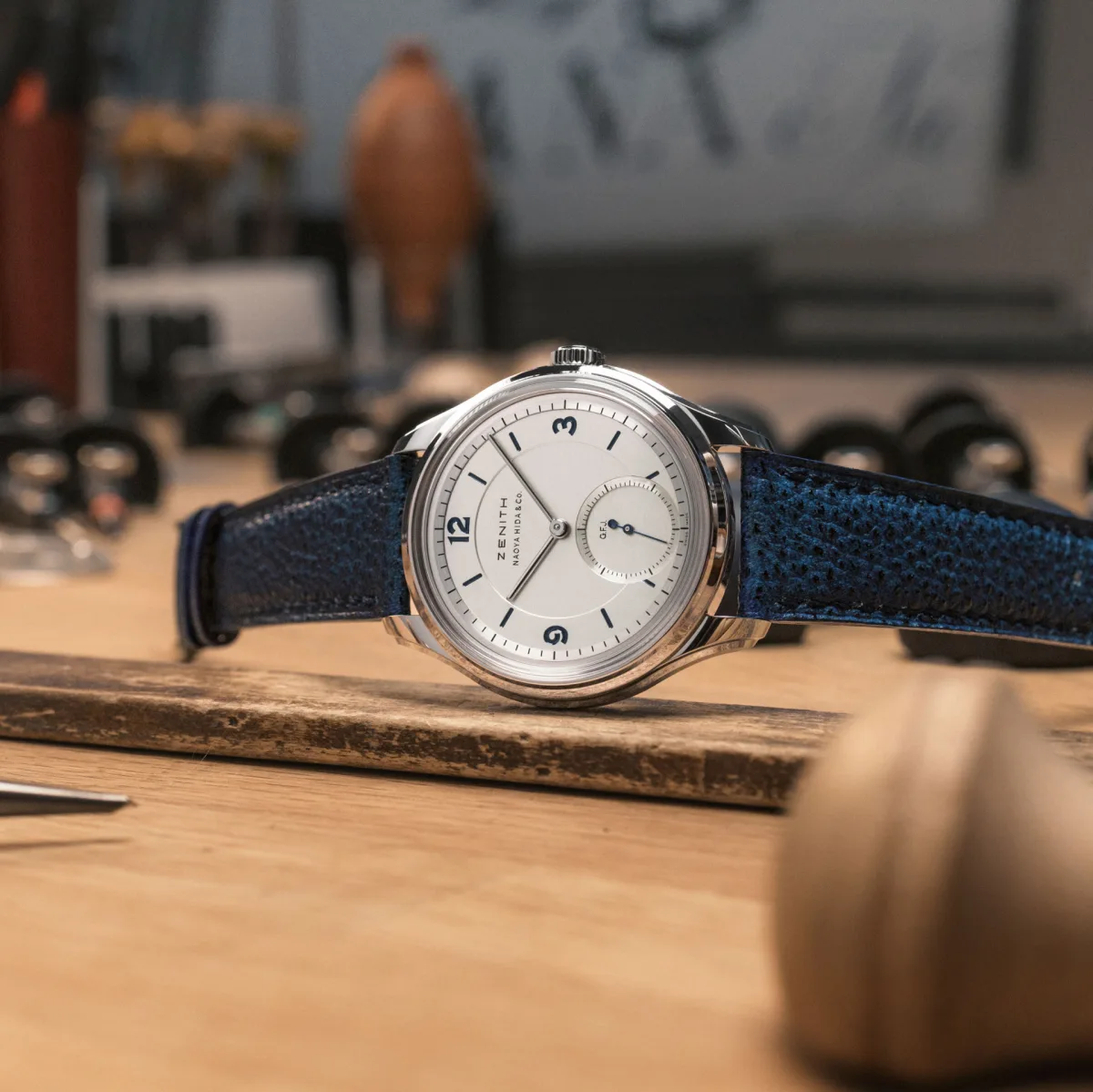 Zenith G.F.J. Calibre 135 with Naoya Hida & Co. watch face