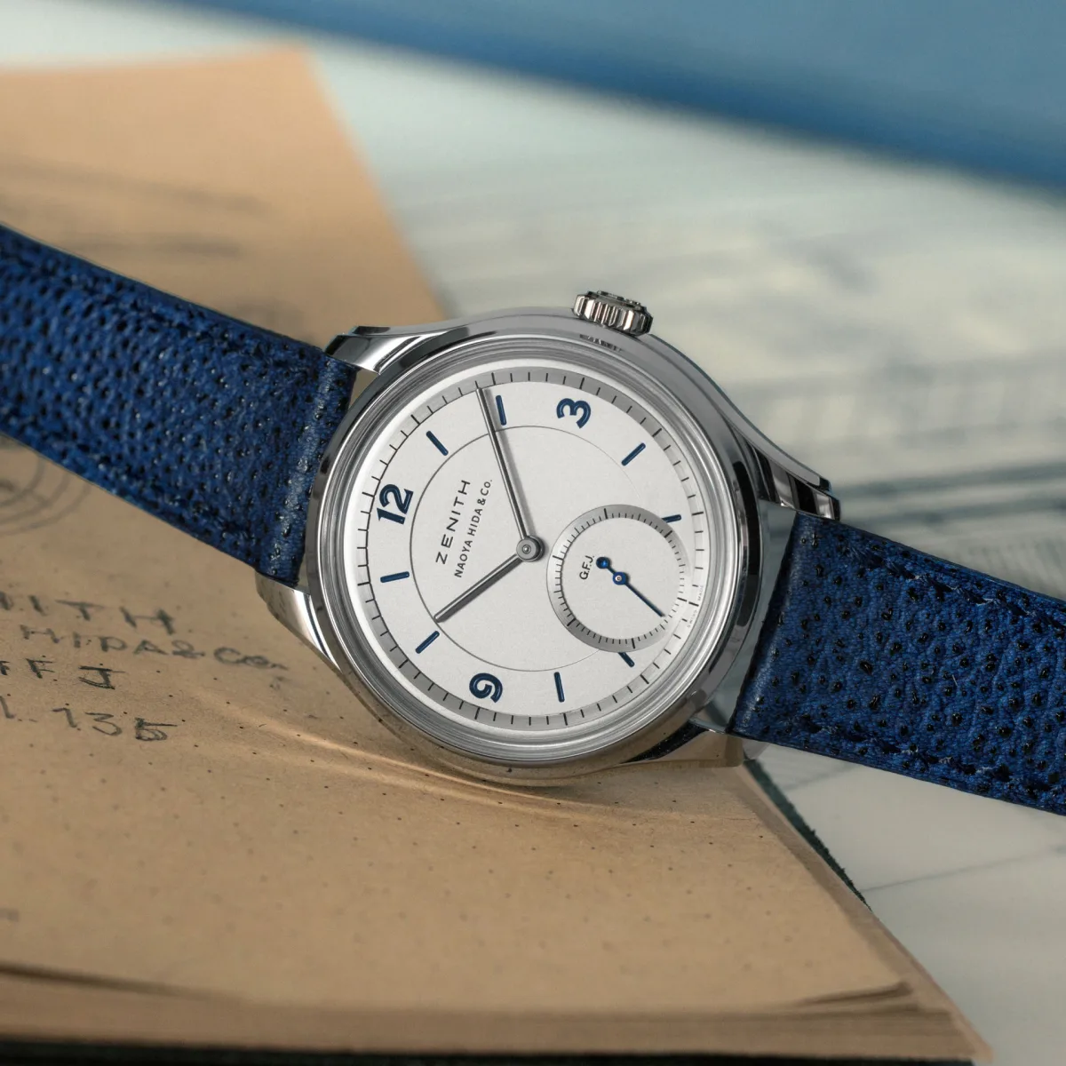 Zenith G.F.J. Calibre 135 side view