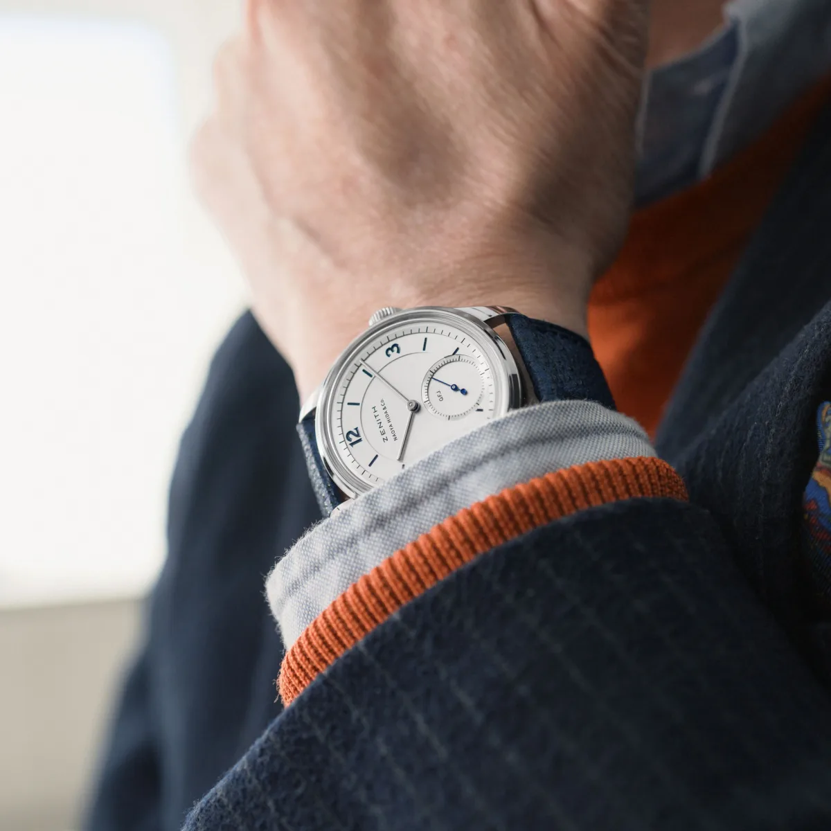 Three included straps with different materials