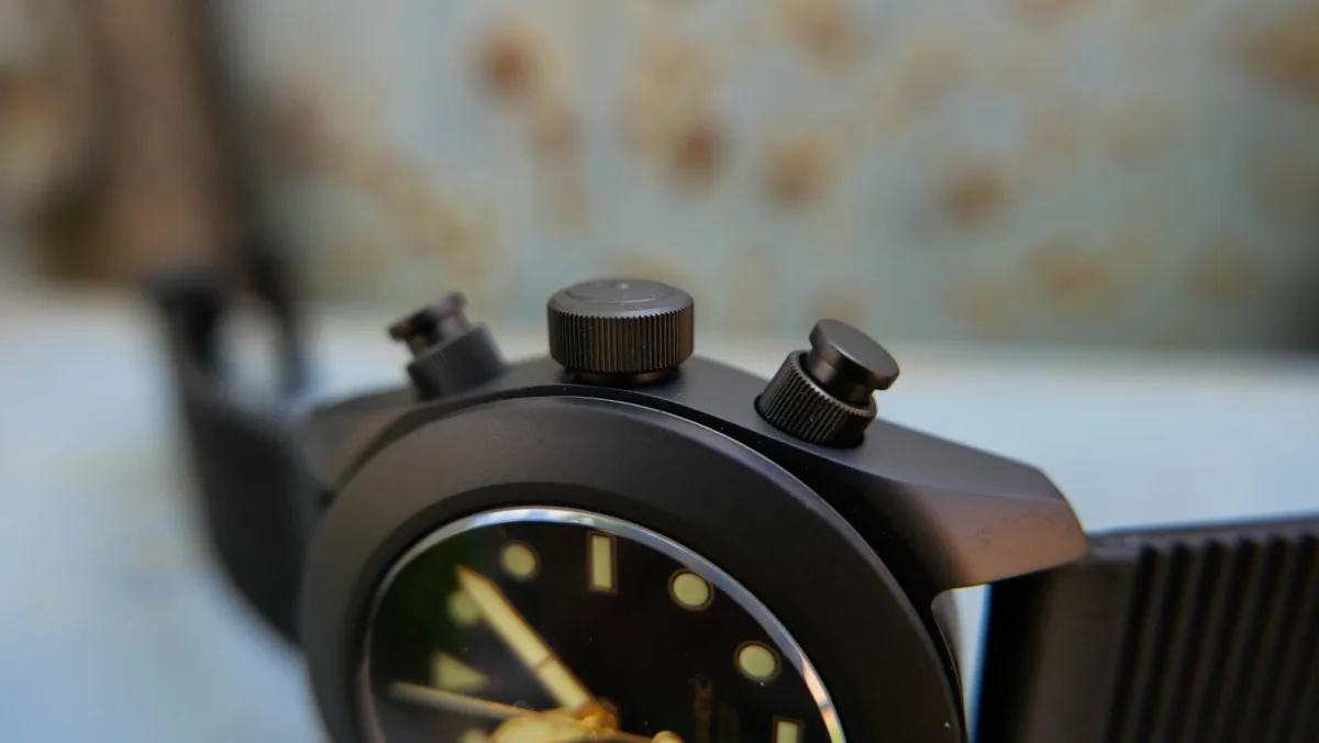 Unimatic Modello Tre U3FB-ROPS watch crown