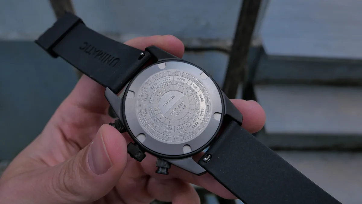 Unimatic Modello Tre U3FB-ROPS sapphire crystal