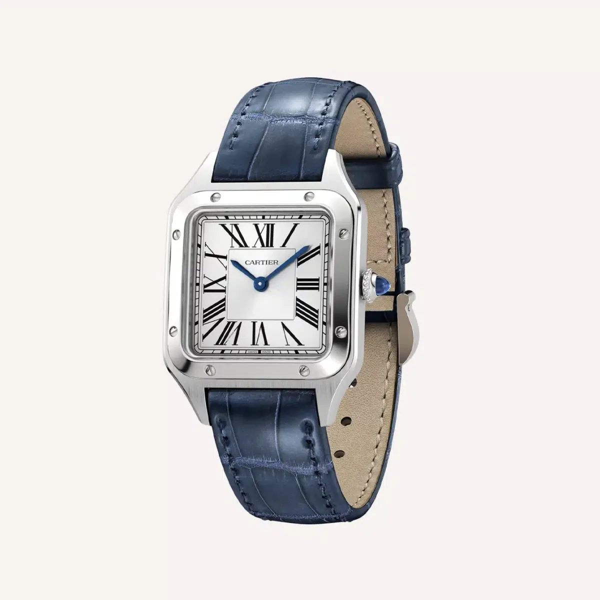 Cartier Santos watch with aviation-inspired design