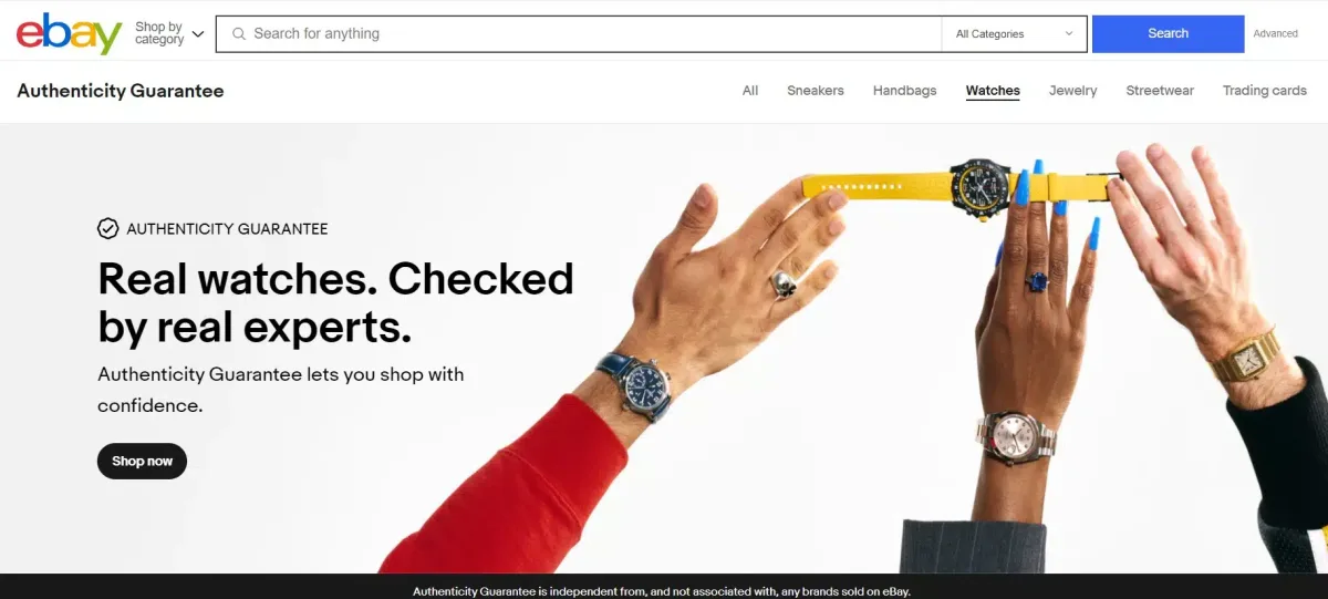Chrono24 watch value assessment tool interface