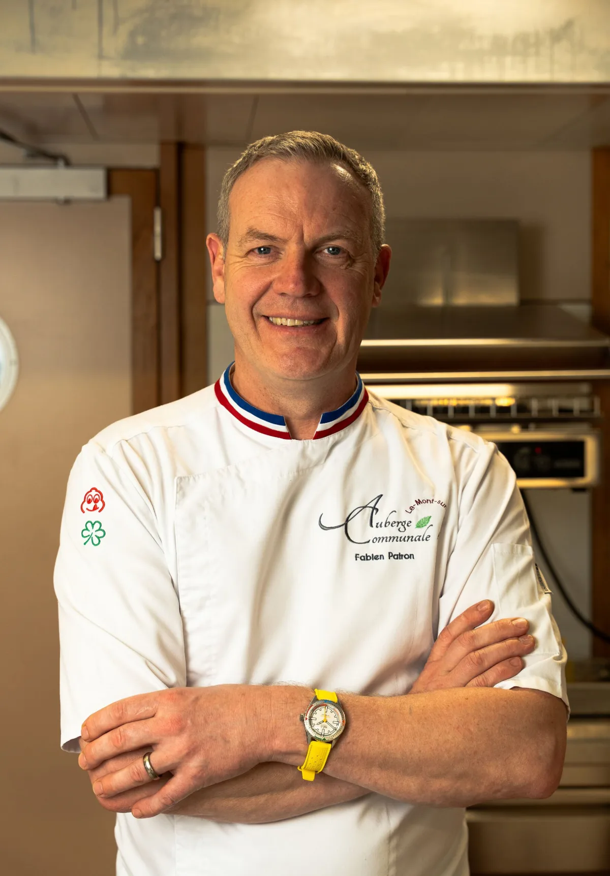 MAT Egg Master II with developed bezel by chef Fabien Pairon