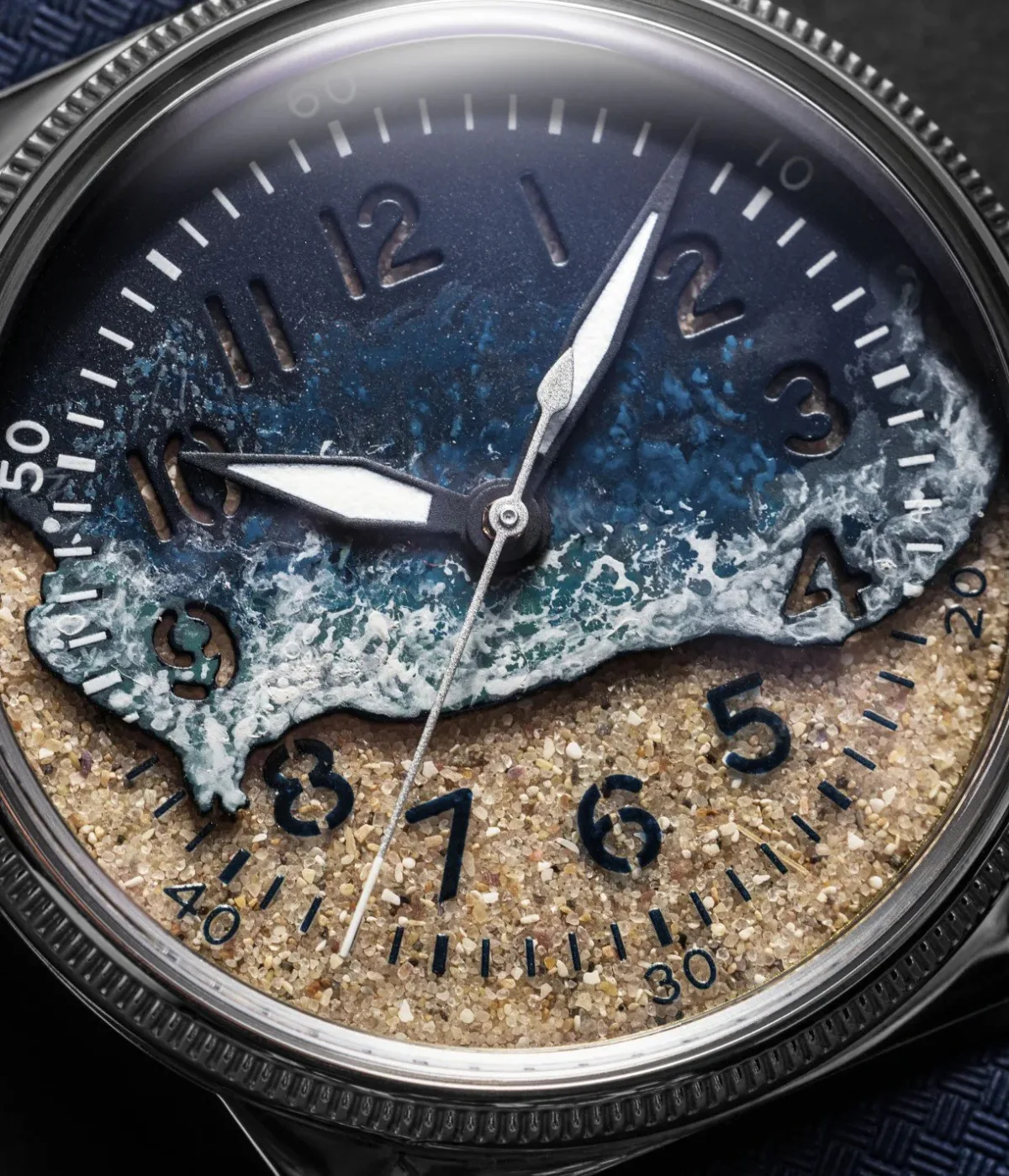 Three-part dial construction of Utah Beach series