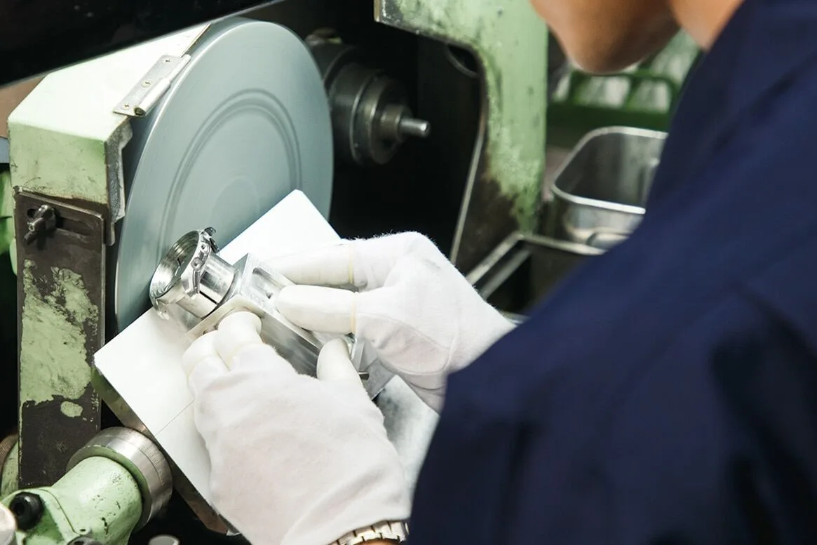 Zaratsu polishing on Grand Seiko watch
