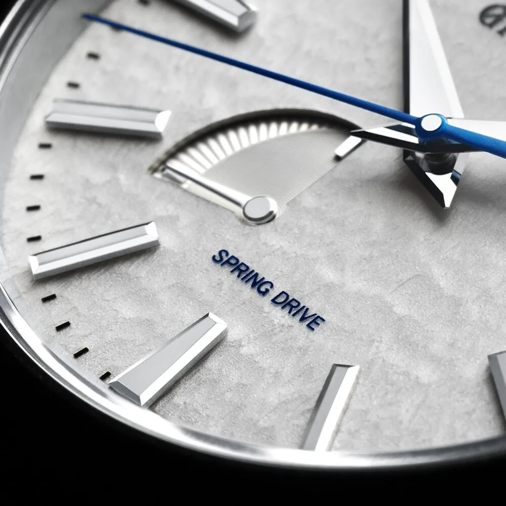 Grand Seiko watch with Spring Drive technology