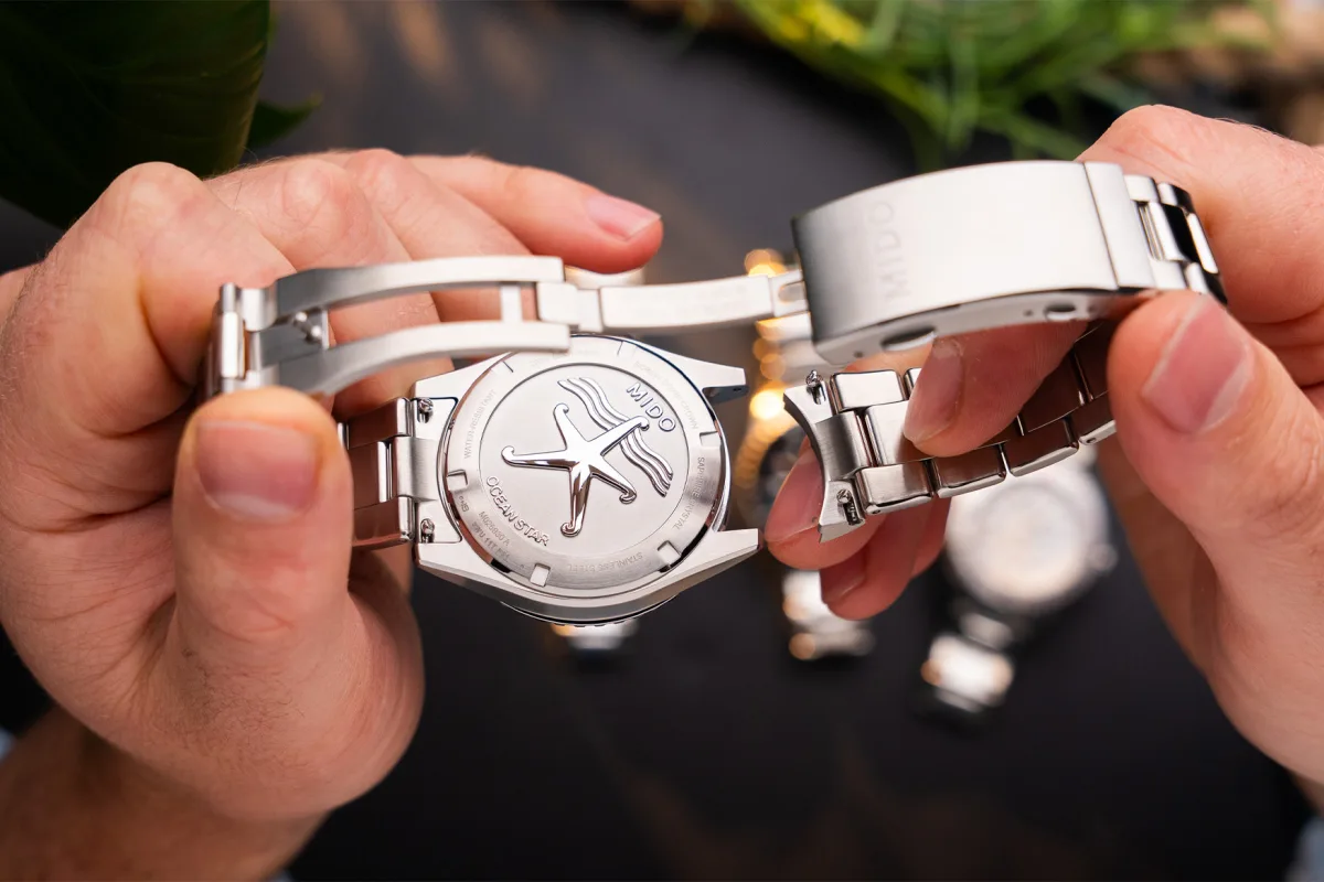 Mido Calibre 80 movement in the Ocean Star 200