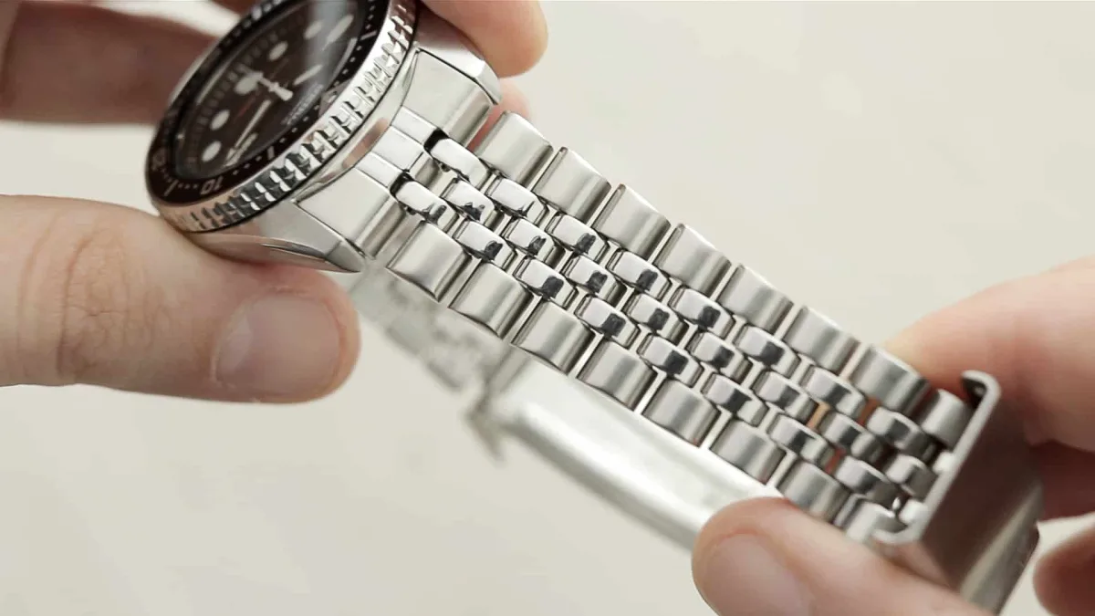 Seiko SKX013 on a bracelet