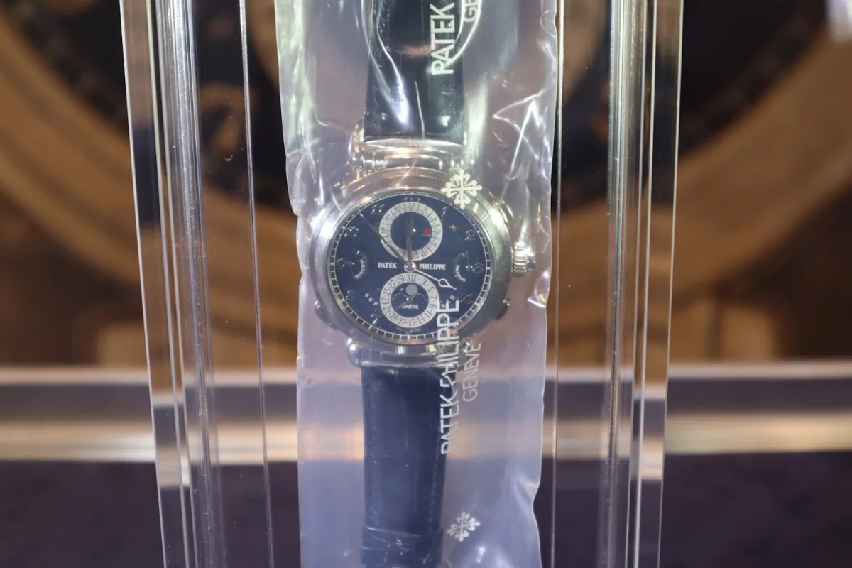 Display of Patek Philippe Grandmaster Chime