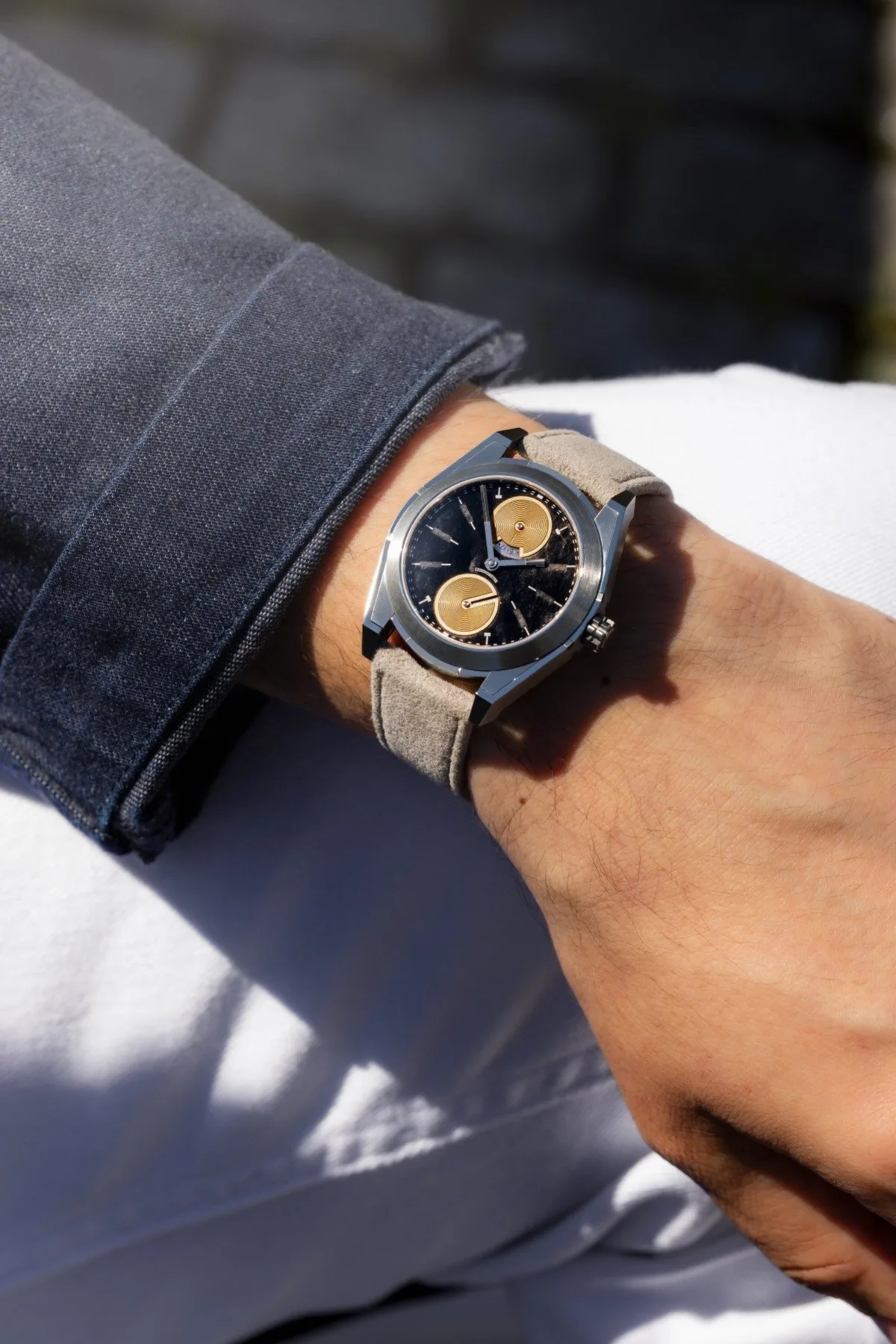 Pragma P1 Perseverance Silver Obsidian Dial watch model