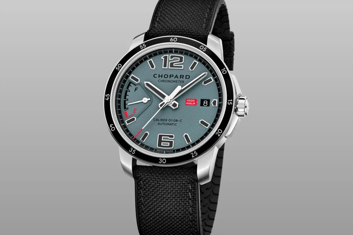 Chopard Mille Miglia GTS Power Control Racing Edition with asphalt-colored dial