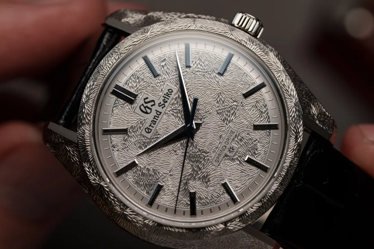 Grand Seiko SBGZ011 'Majestic Waterfall' dial
