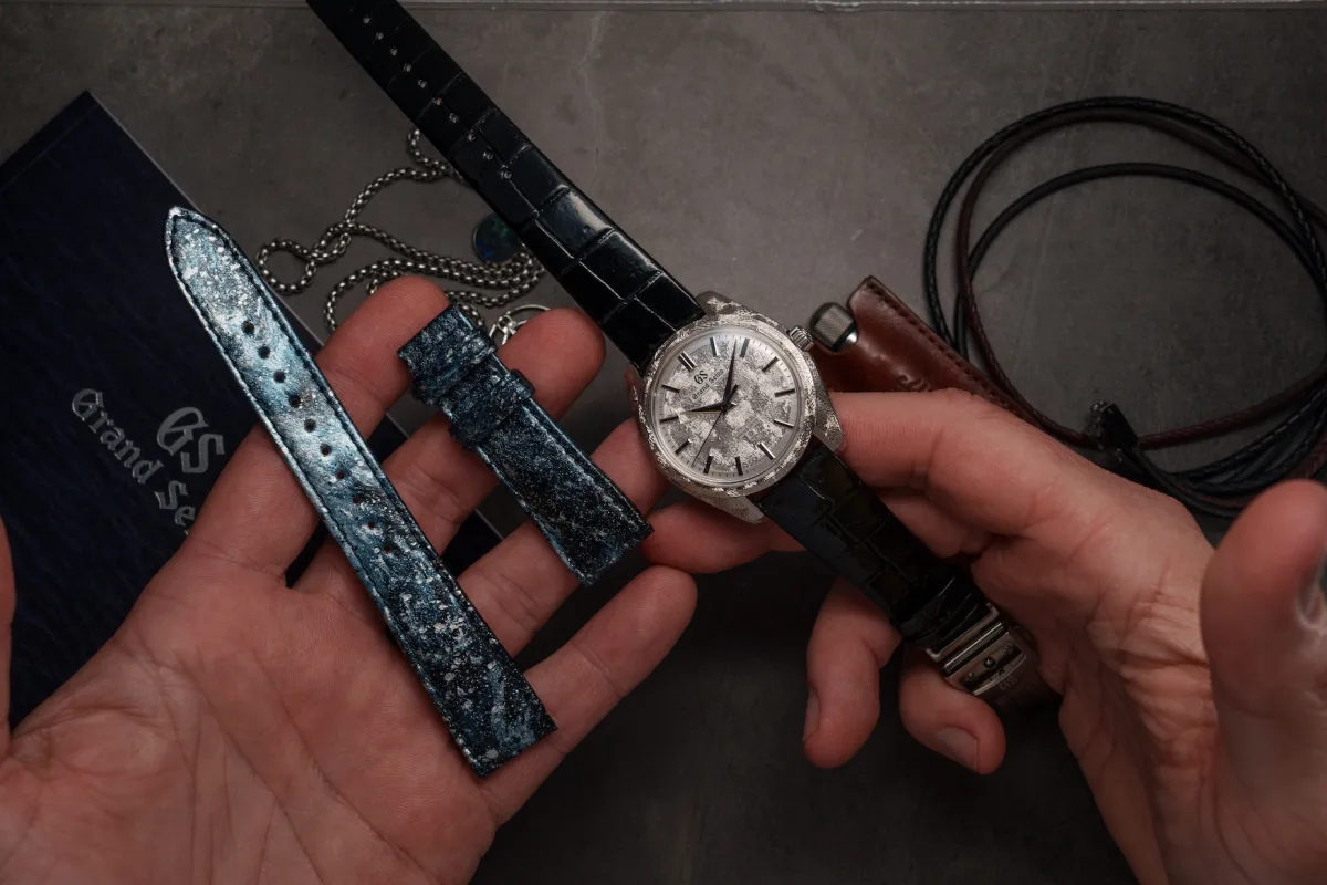Grand Seiko SBGZ011 strap options