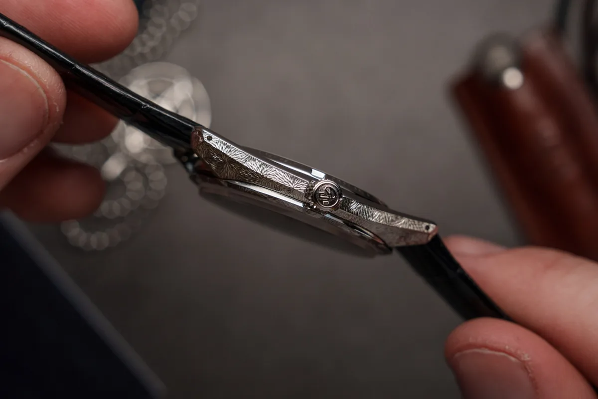 KYOTO Leather strap for Grand Seiko SBGZ011