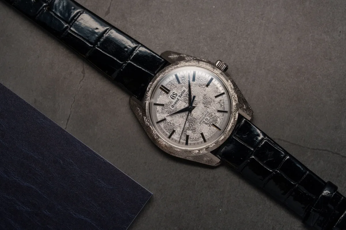 Grand Seiko SBGZ011 on wrist