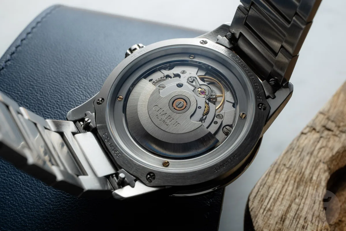 Charlie Paris Alliance with blue sunburst dial