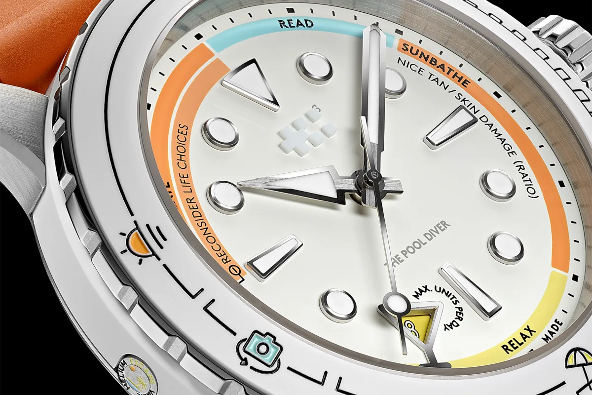Christopher Ward C60 Pool Diver technical details