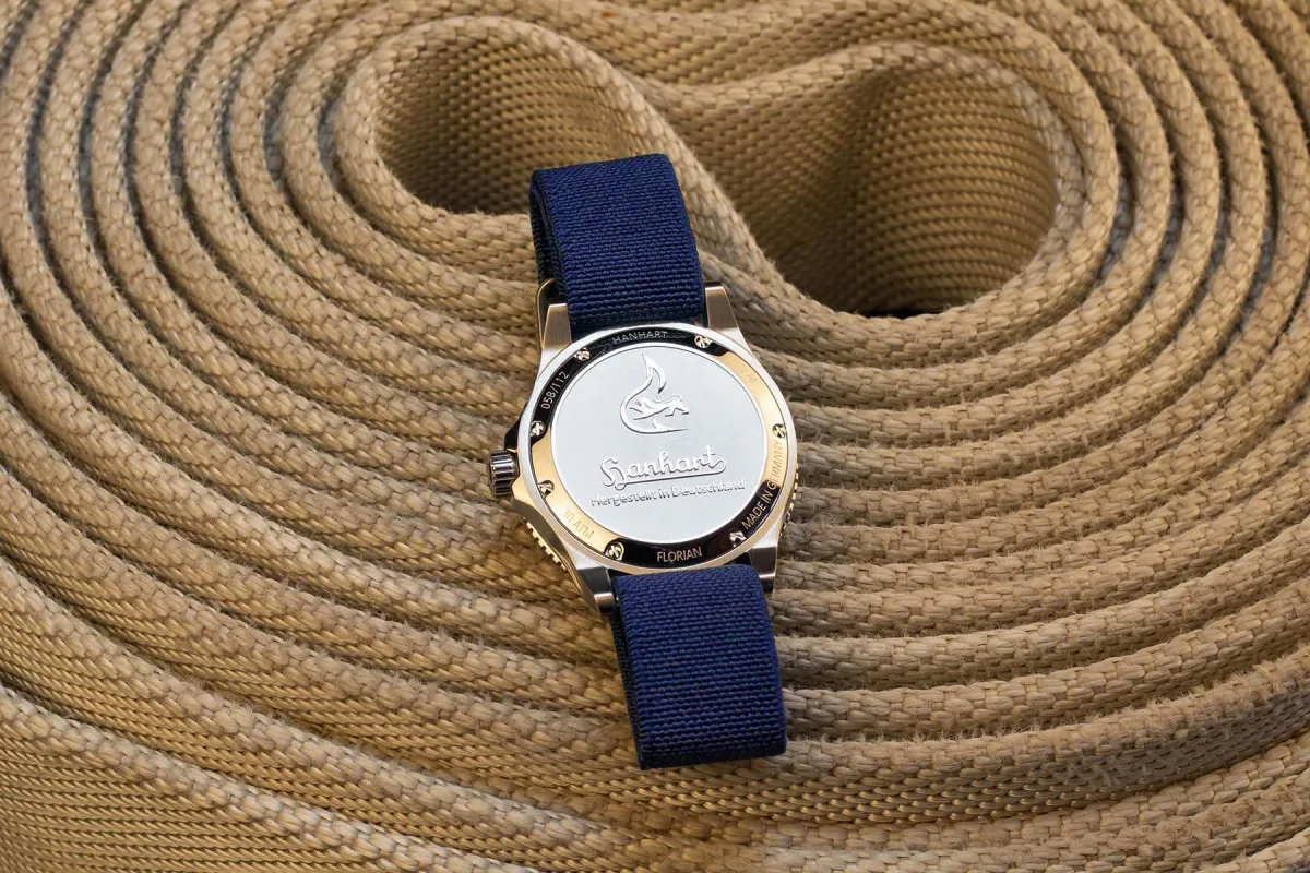 Hanhart Thermosphere watch side view