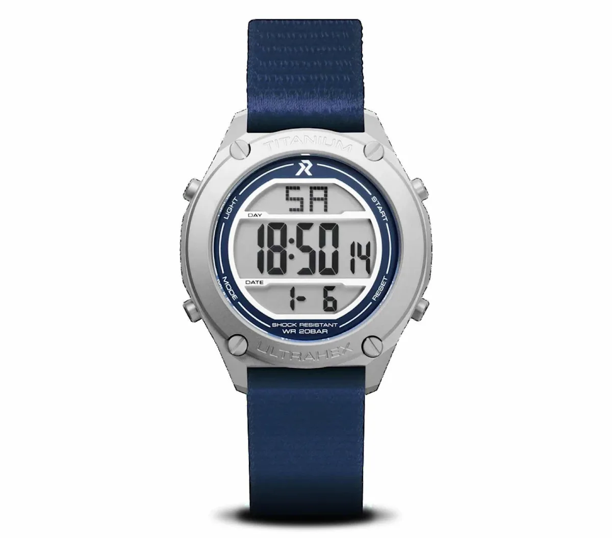 RZE UTD-8000-NB digital watch in blue