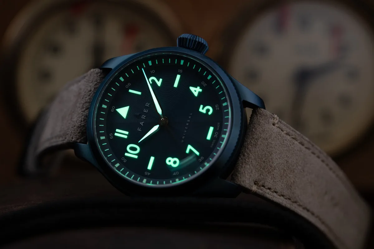 Sellita SW300-1 Elaboré movement inside Farer Curtis