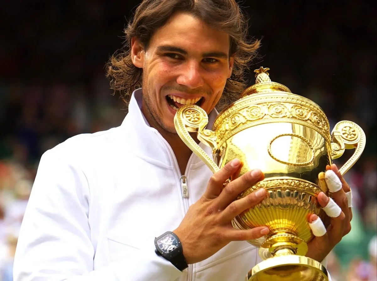 Rafael Nadal wearing Richard Mille RM 27-05 watch
