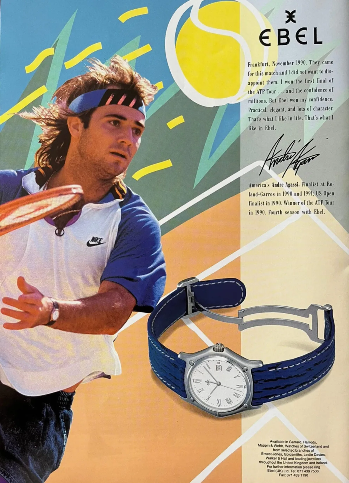 Ebel watch featured in Miami Vice TV show