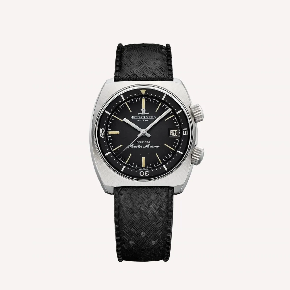 Modern Jaeger-LeCoultre Deep Sea watch on display