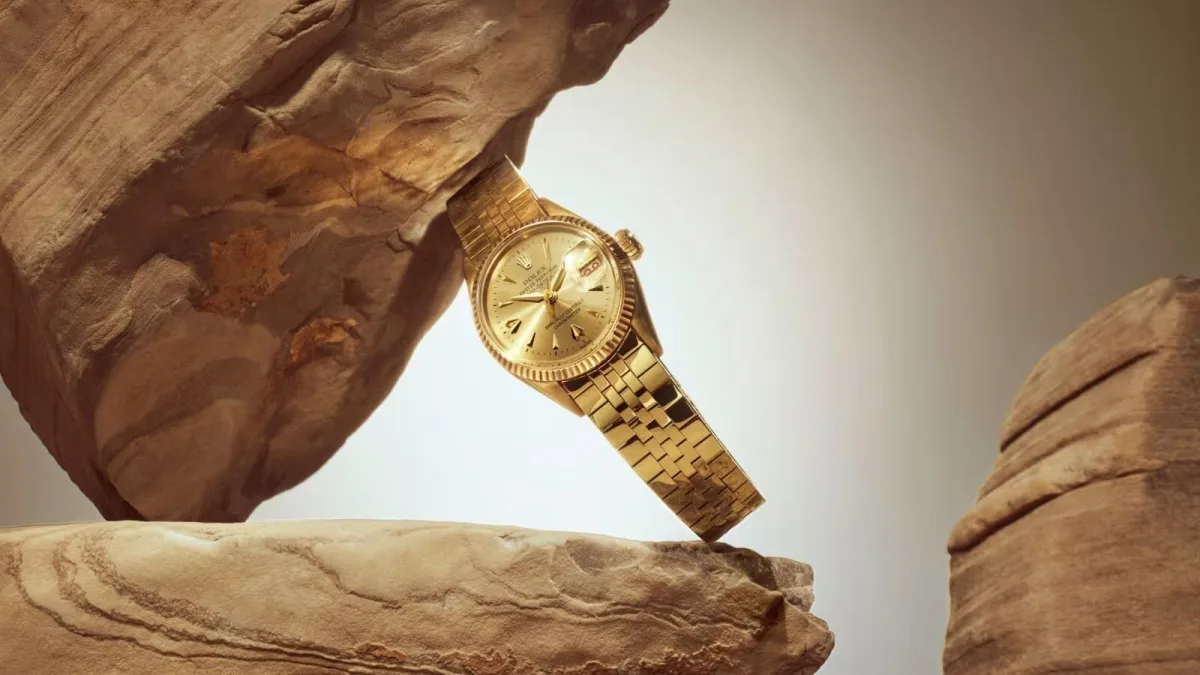 Modern Rolex Lady Datejust watch with Jubilee bracelet