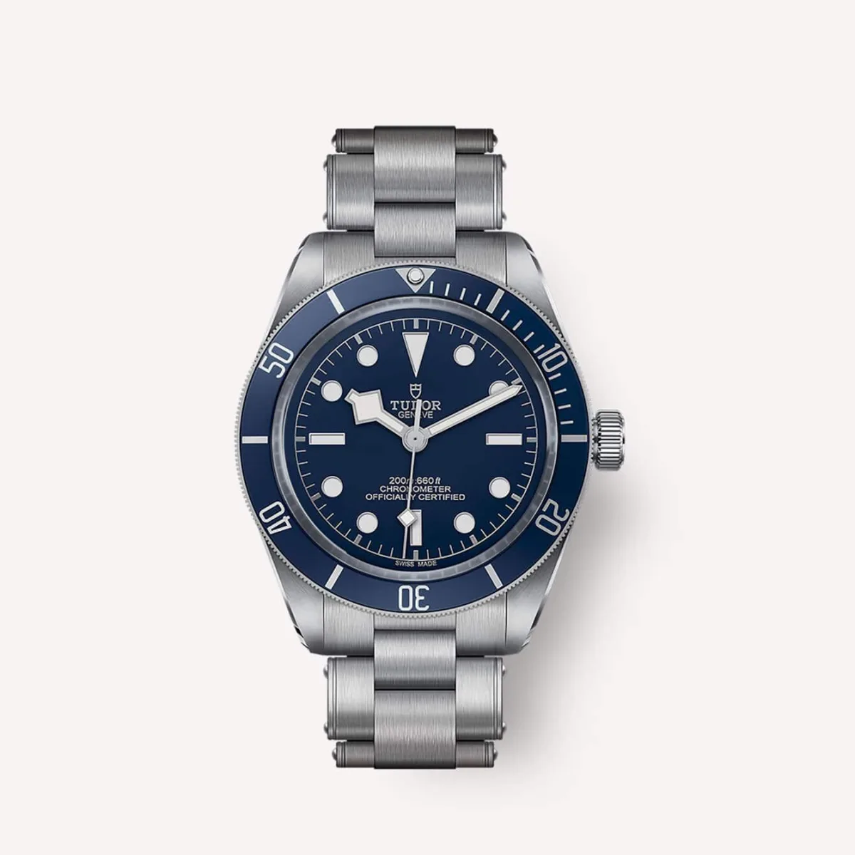 Tudor Black Bay 58 Blue, vintage style with sapphire crystal