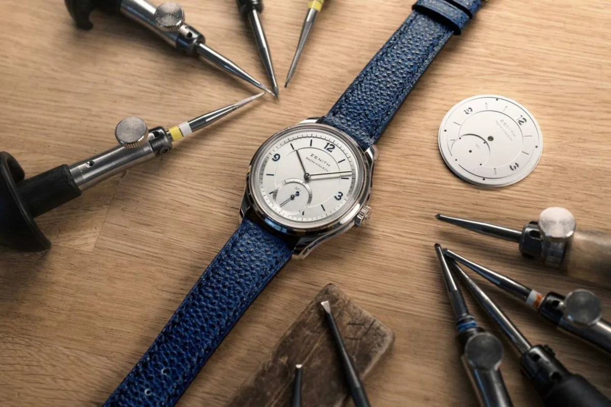 Zenith G.F.J. Calibre 135 with Naoya Hida signature watch face