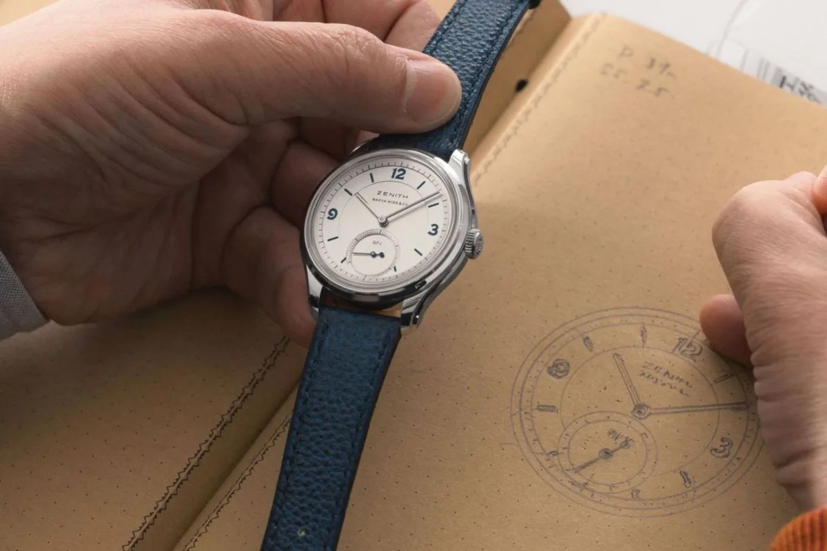 Naoya Hida inspired engraving on Zenith watch dial