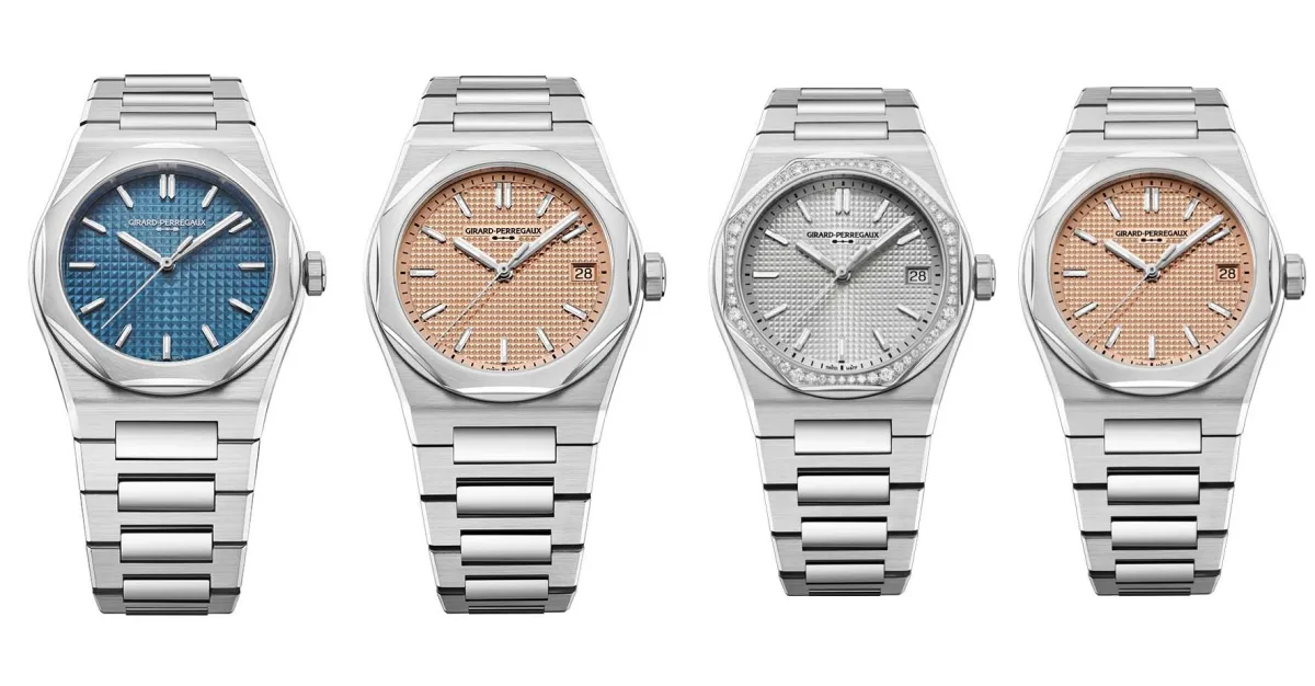 Girard-Perregaux Laureato Fifty models in 36mm and 39mm cases