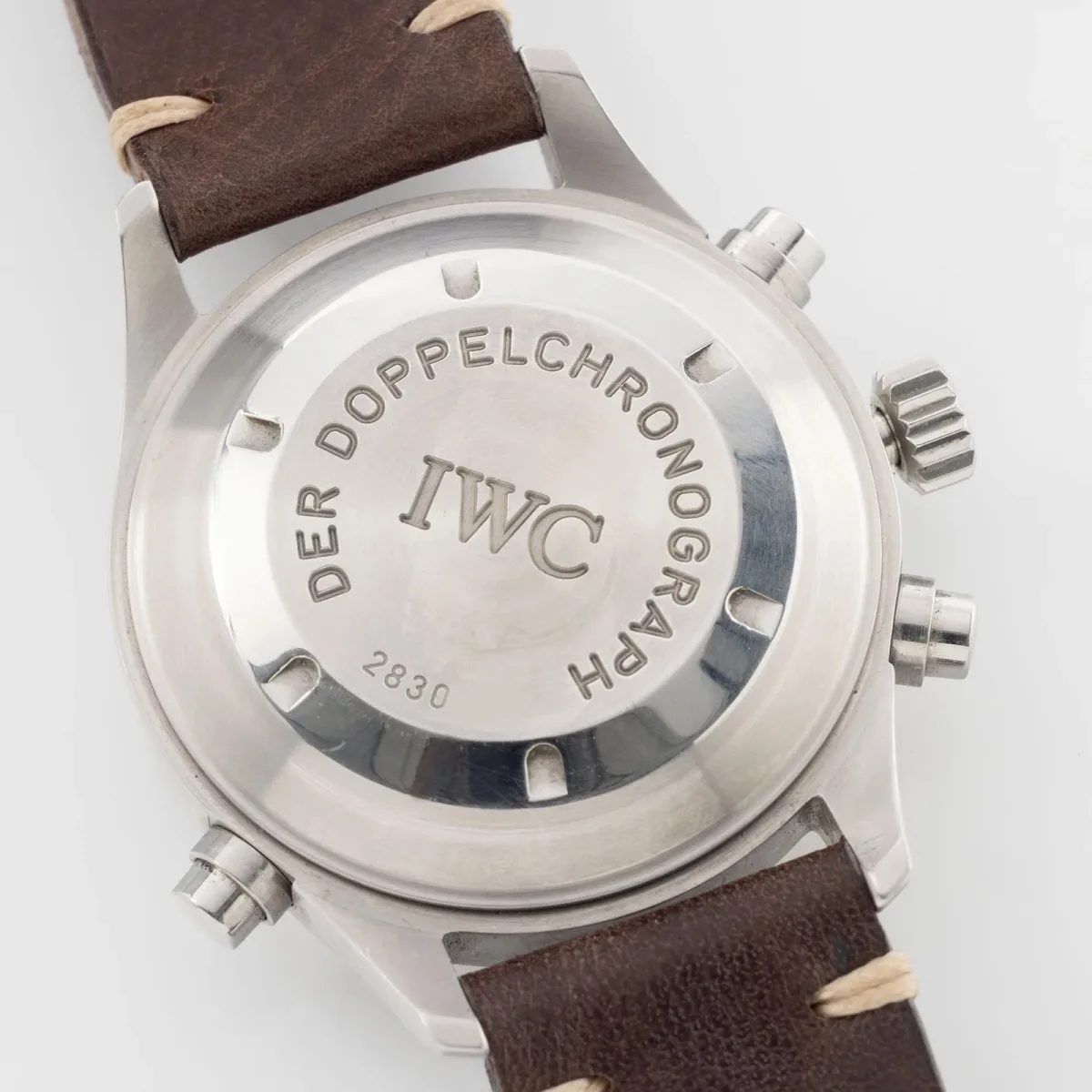 IWC Flieger Doppelchronograph on wrist