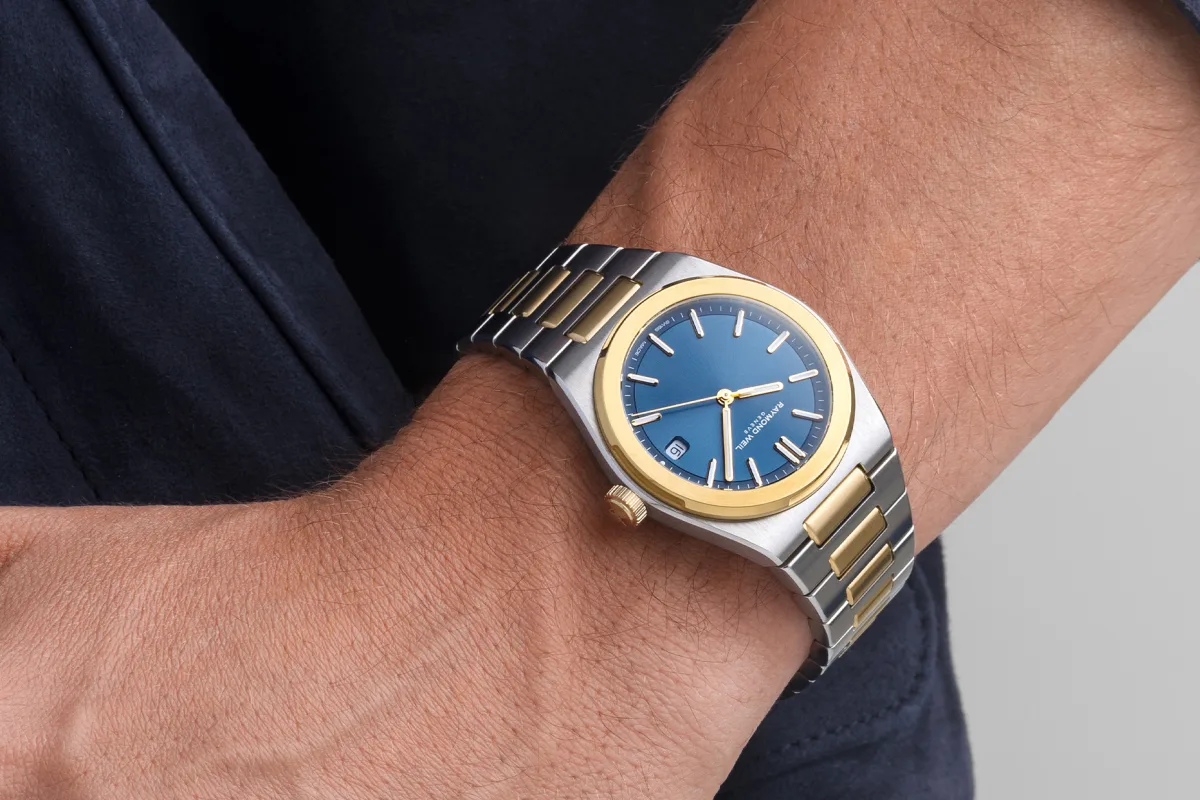 Raymond Weil A.R.T. watch face displaying dial details