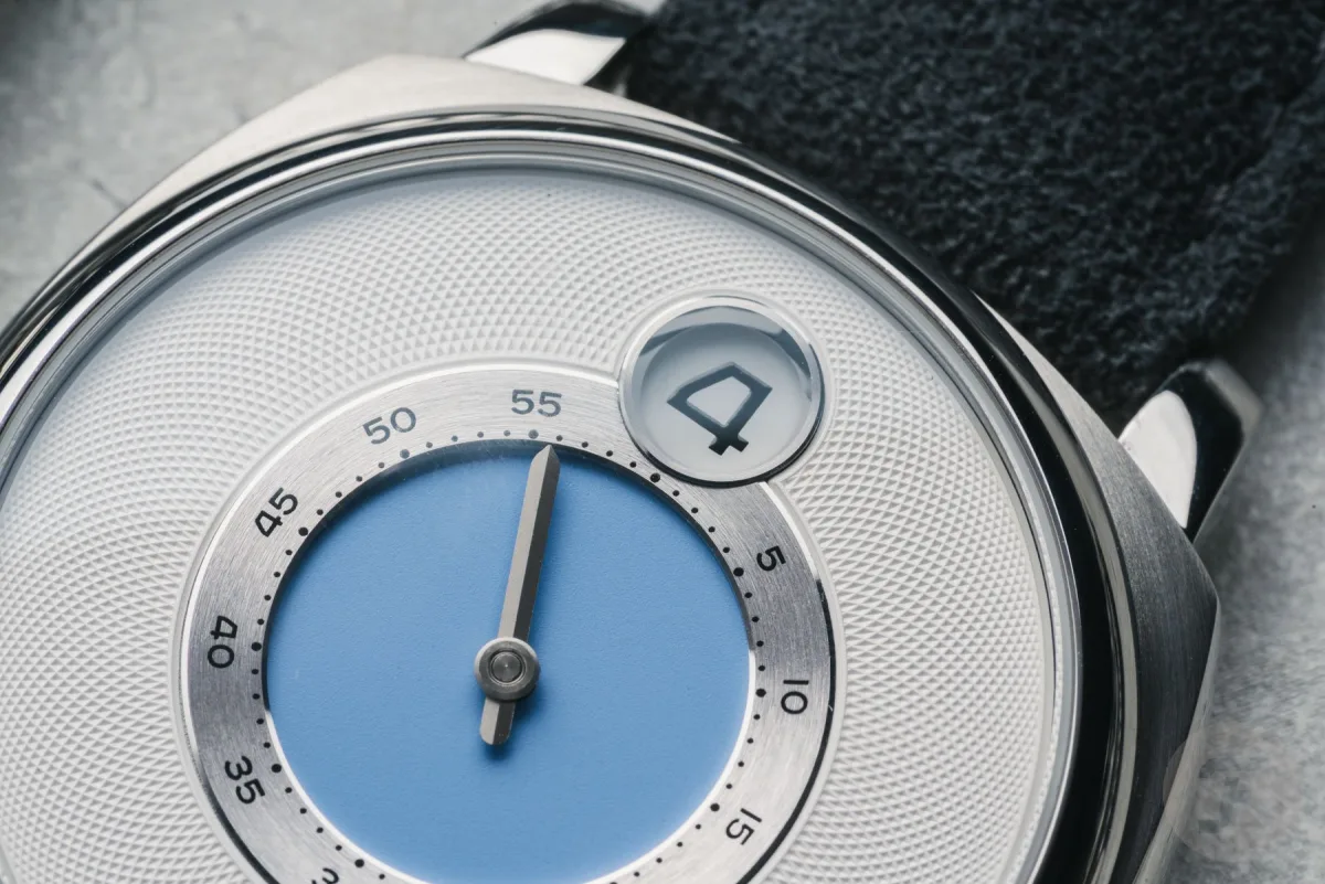 Fears Brunswick 40.5 Jump Hour China Blue watch