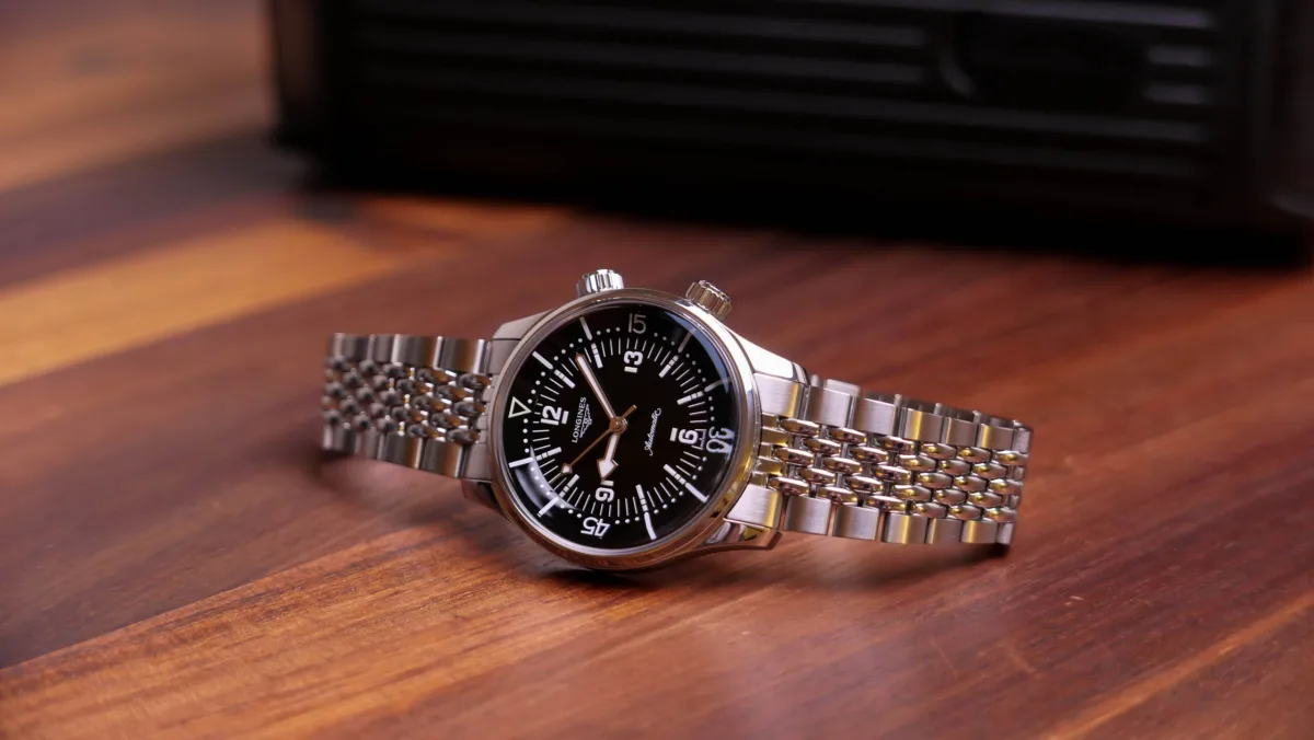 Longines Legend Diver 39 classic look
