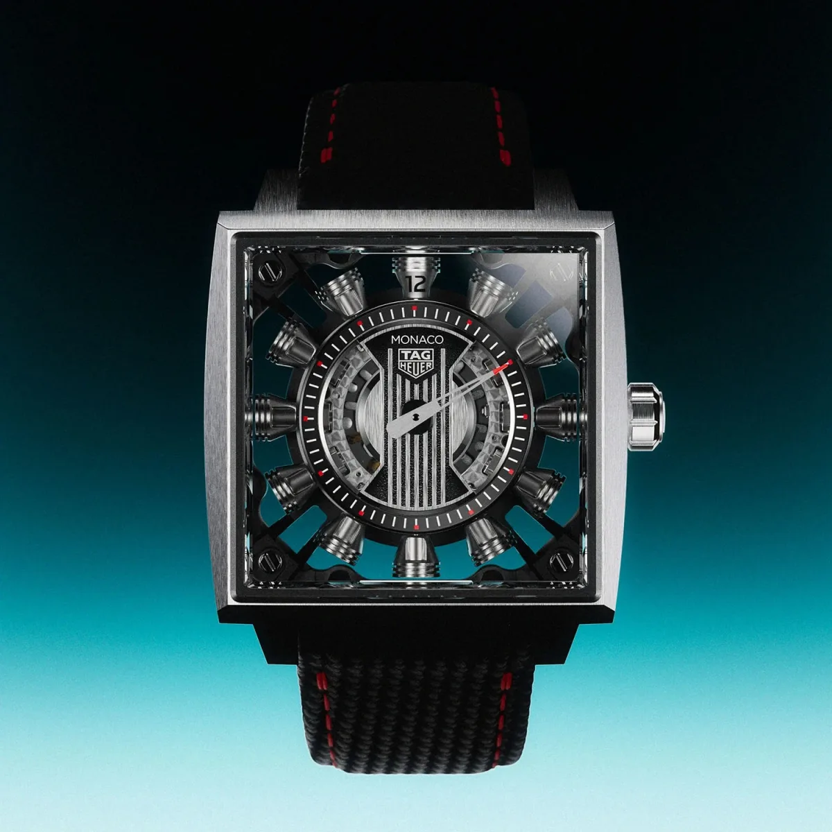 TAG Heuer Monaco Speed 12 watch with Spin Time mechanism