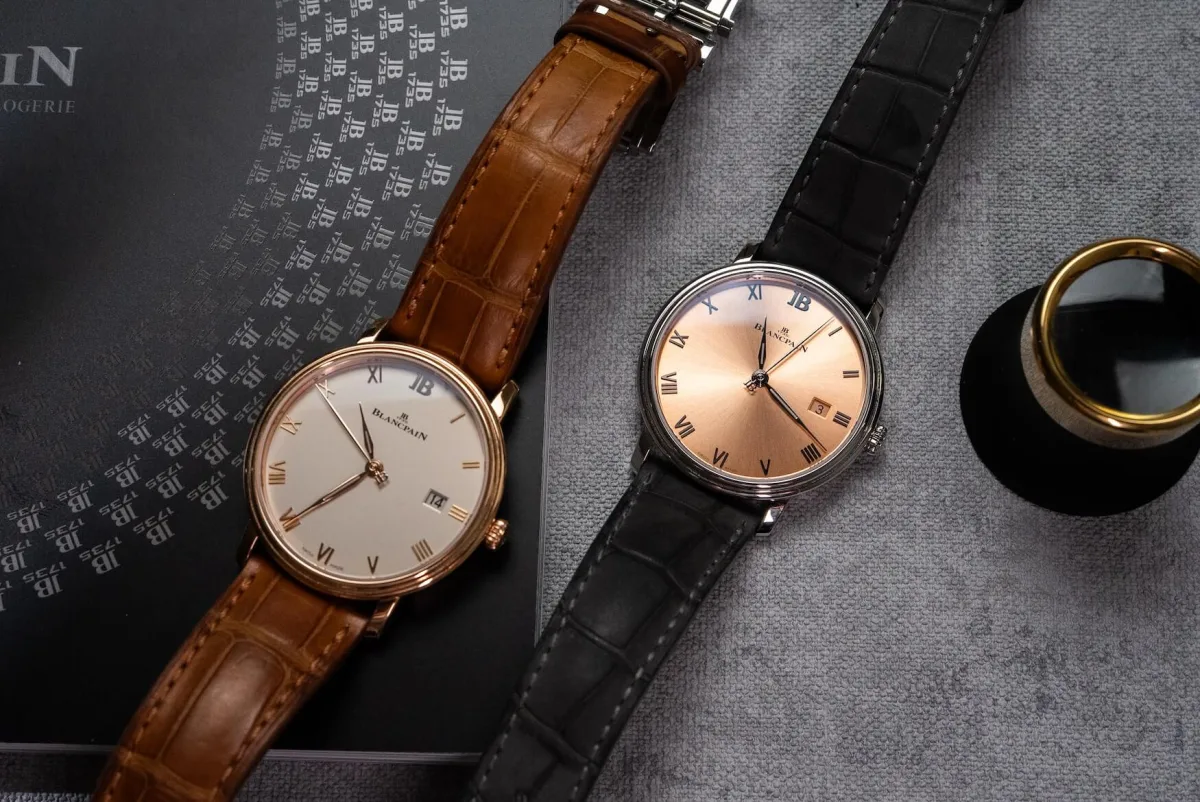 Blancpain Villeret Ultraplate leather straps