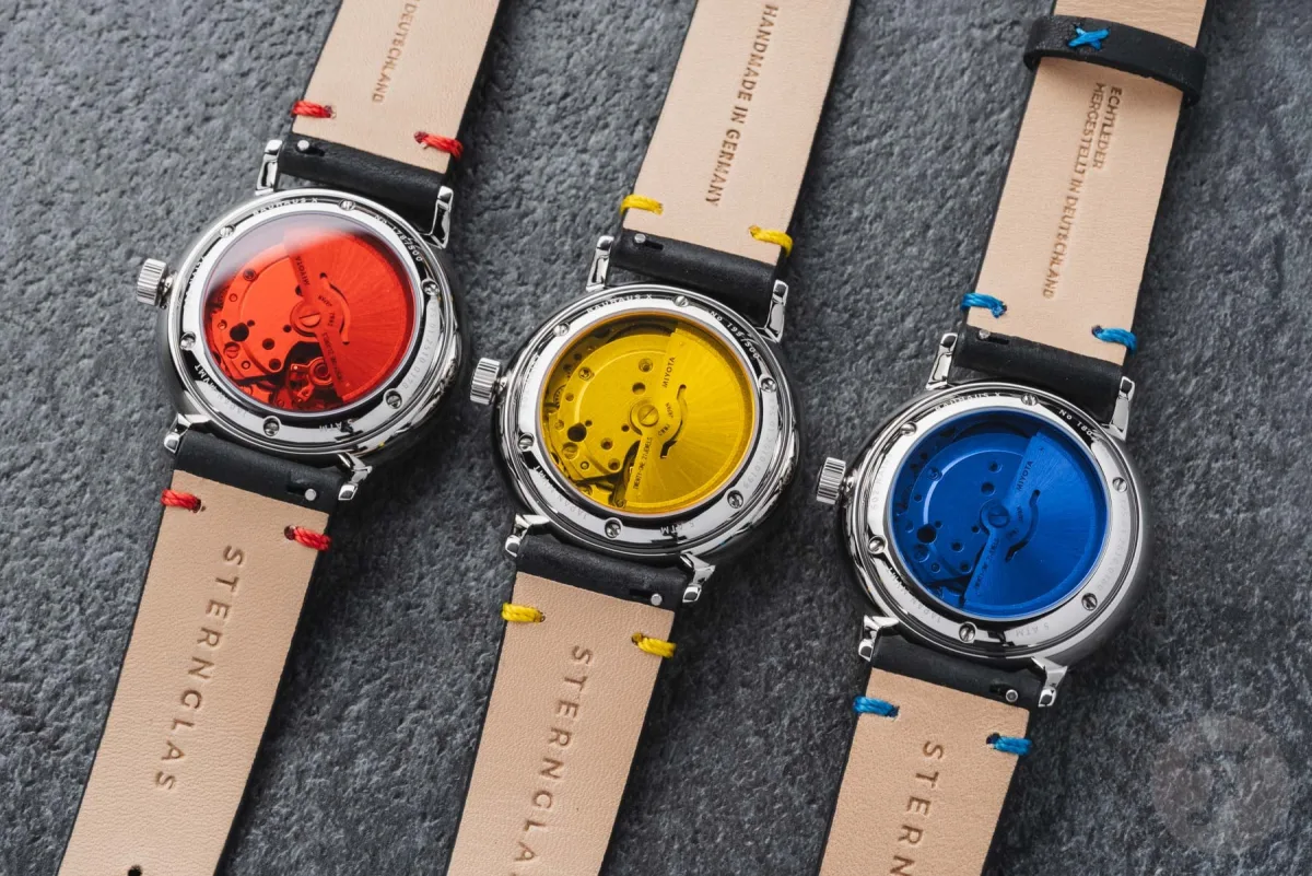 Sternglas Naos Automatik Edition Bauhaus X colored second hand