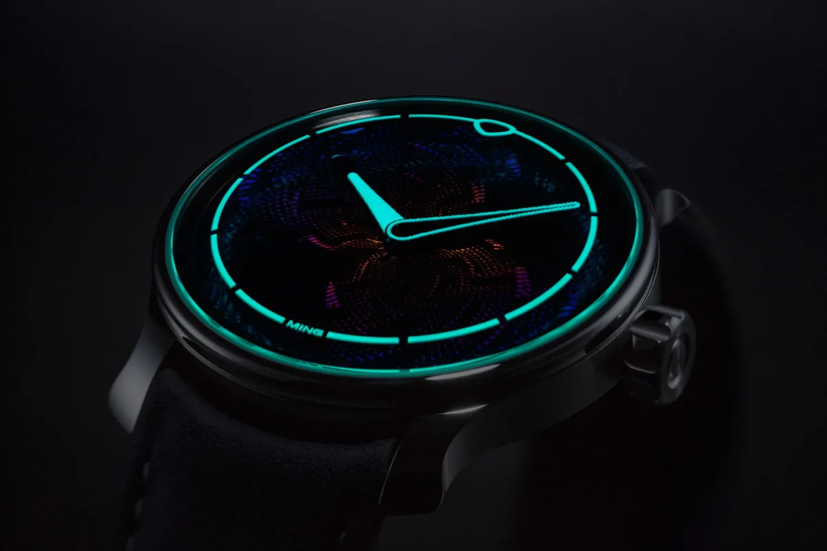 Ming SW210.M1 movement in watch case