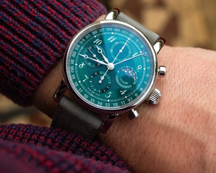 Chronoswiss Lunar Chronograph Aurora front view