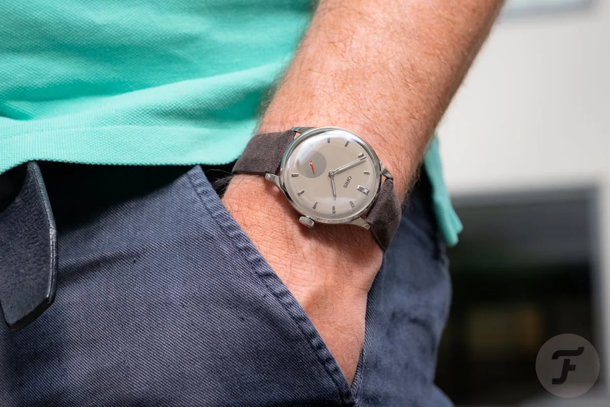 Oris bear mascot on the case back of Hölstein Edition 2026
