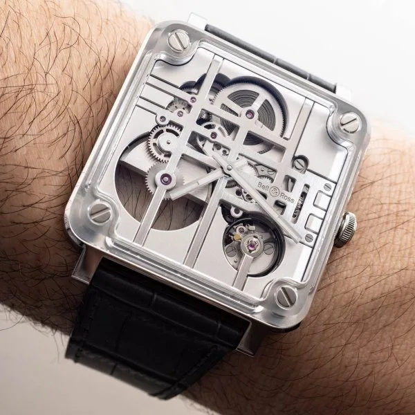 Bell & Ross BR-X3 Micro-Rotor on the wrist