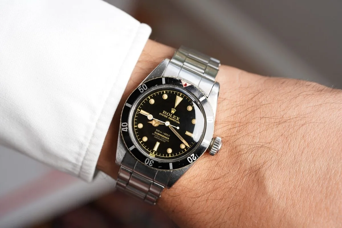 Rolex Submariner 6538 on Sean Connery as James Bond in Dr. No