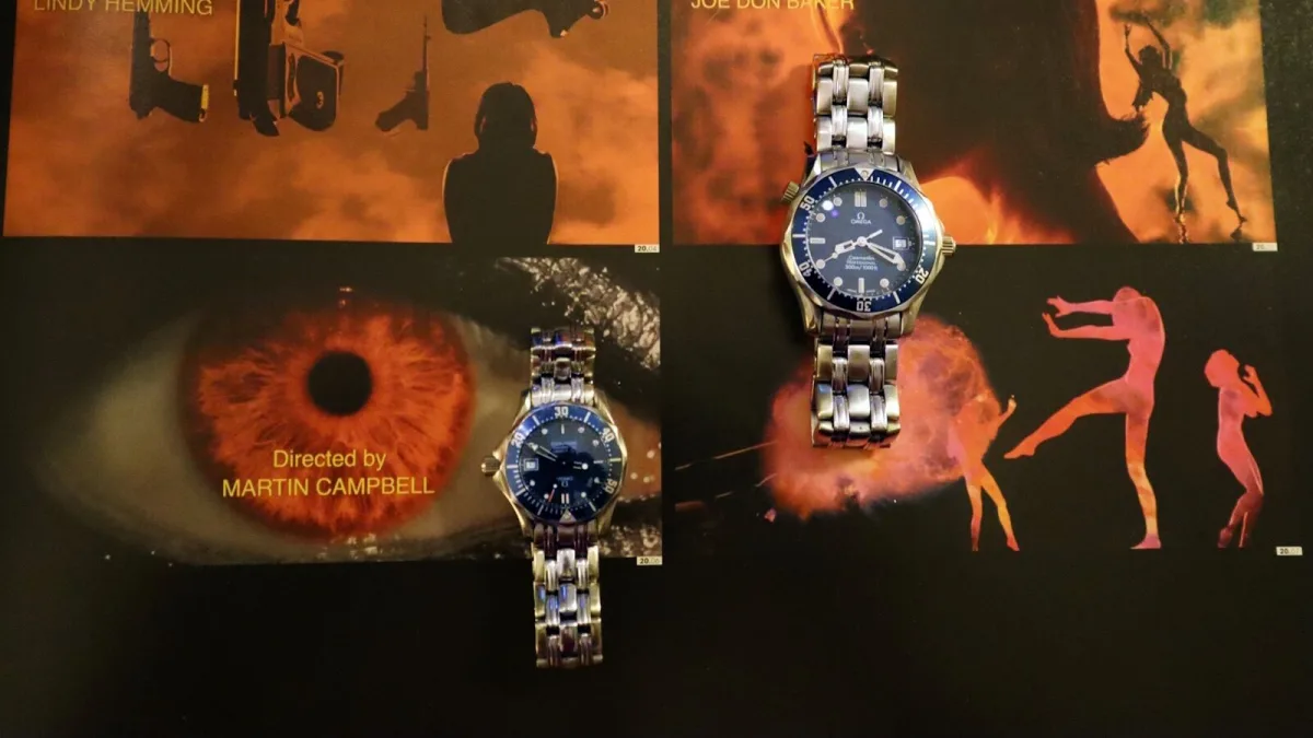 Omega Seamaster 2541.8 worn by Pierce Brosnan in GoldenEye